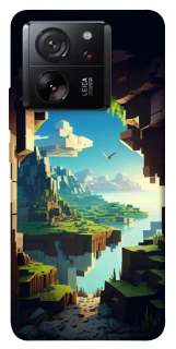 Чехол на Xiaomi 13T Pro Minecraft sunrise фото 1 из 1