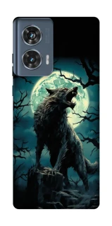 Чохол на Motorola Edge 50 Вовк під місяцем фото 1 з 1