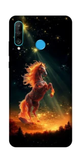 Чохол на Huawei P30 lite Red Fire Horse ver.2 фото 1 з 1