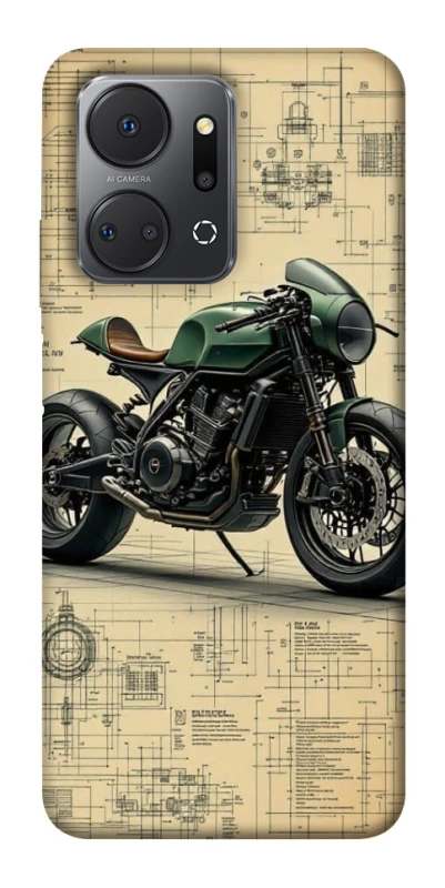 Чохол на Huawei Honor X7a Bike model фото 1 з 1