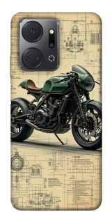 Чехол на Huawei Honor X7a Bike model фото 1 из 1