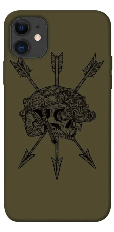 Чохол на Apple iPhone 11 (6.1") Mil skull фото 1 з 1