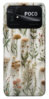 Чехол на Xiaomi Poco C40 Floral design ver.2 фото 1 из 1
