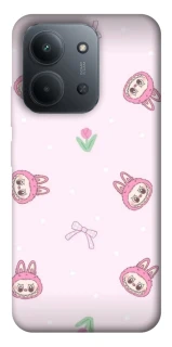 Чохол на Xiaomi Redmi 15C (EU) Labubu Flower фото 1 з 1