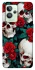 Чохол на Realme GT2 skull and rose фото 1 з 1