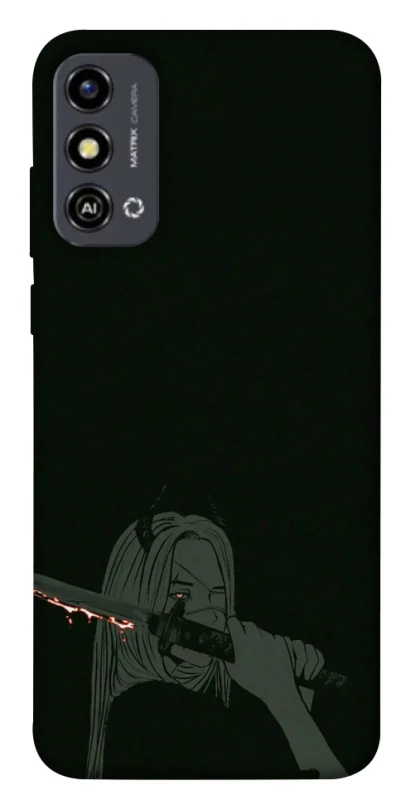 Чехол на ZTE Blade A53 Человек-Бензопила фото 1 из 1