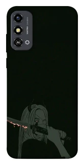 Чехол на ZTE Blade A53 Человек-Бензопила фото 1 из 1