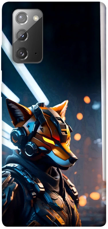 Чехол на Samsung Galaxy Note 20 Cyber ​​Fox фото 1 из 1