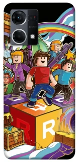 Чехол на Oppo Reno 7 4G Roblox family фото 1 из 1