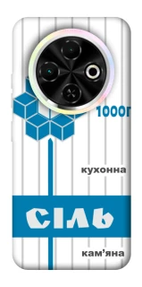 Чехол на TECNO Spark 30C Соль фото 1 из 1