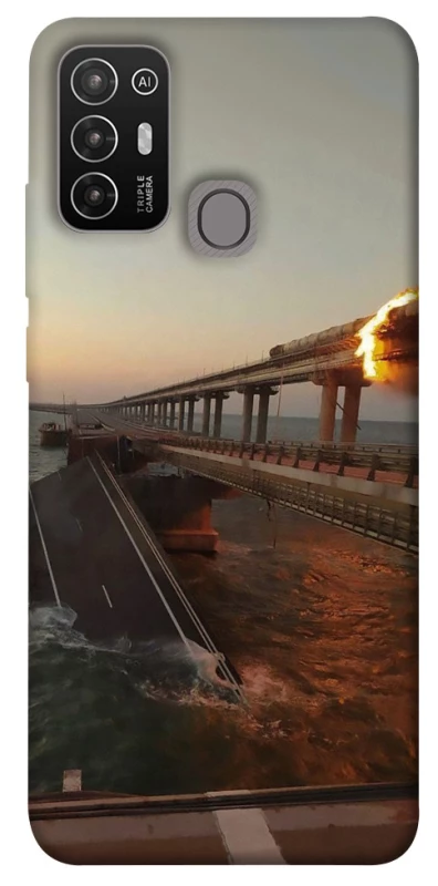 Чохол на ZTE Blade A52 Кримський міст втомився фото 1 з 1