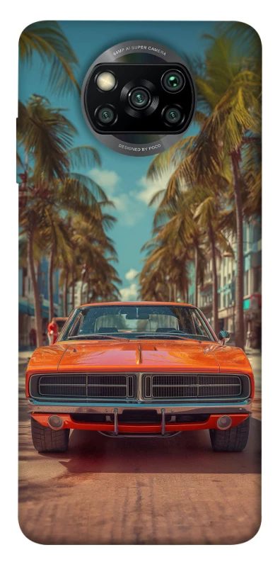 Чохол на Xiaomi Poco X3 NFC / Poco X3 Pro Tropical car фото 1 з 1