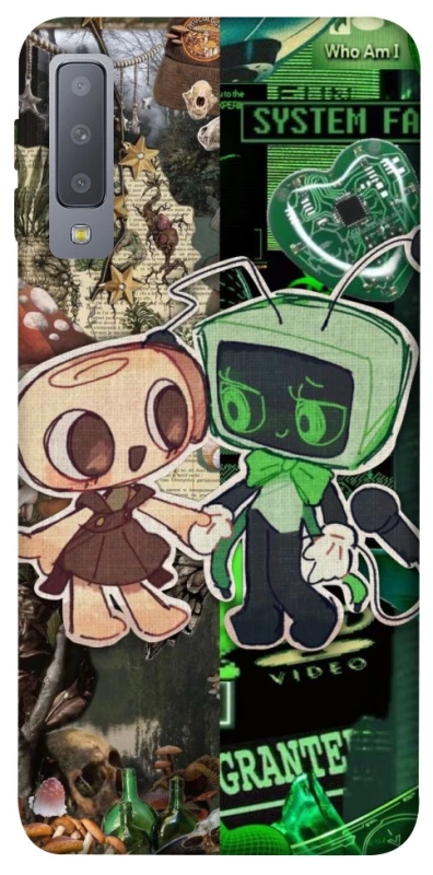 Чохол на Samsung A750 Galaxy A7 (2018) Dandy World Shelly Art фото 1 з 1