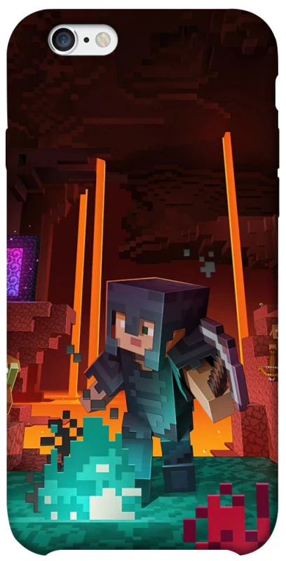 Чехол на Apple iPhone 6/6s (4.7") Minecraft game adventure фото 1 из 1