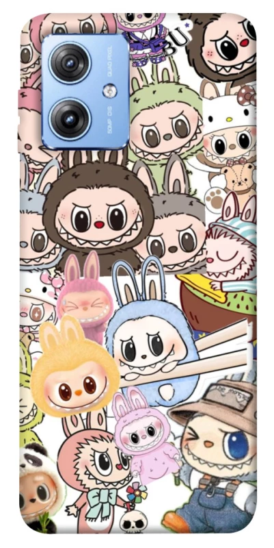 Чохол на Motorola Moto G84 All Labubus фото 1 з 1