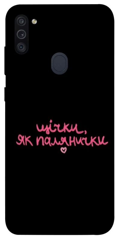 Чехол на Samsung Galaxy M11 Щічки, як палянички фото 1 из 1