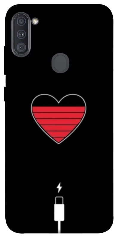 Чехол на Samsung Galaxy A11 Charge your heart фото 1 из 1