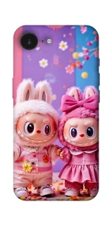 Чехол на Apple iPhone 16e (6.1") Labubu twins ver.2 фото 1 из 1