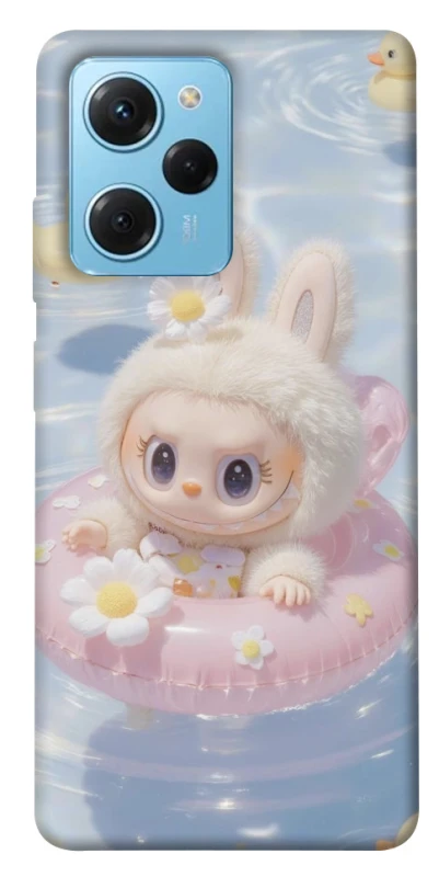 Чохол на Xiaomi Poco X5 Pro 5G Labubu swimming фото 1 з 1