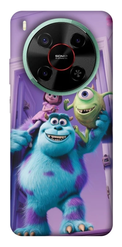 Чохол на ZTE Nubia V70 Max Monsters friends фото 1 з 1
