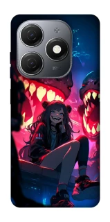 Чехол на TECNO Spark 20 Anime girl фото 1 из 1