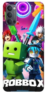 Чохол на Oppo Reno 4 Roblox gaming heroes фото 1 з 1
