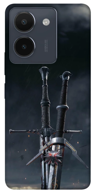 Чохол на Vivo Y36 Мечі Ведьмака фото 1 з 1