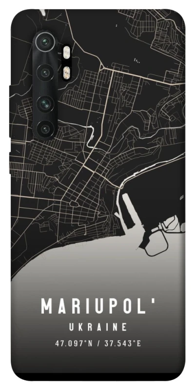 Чохол на Xiaomi Mi Note 10 Lite Mariupol map фото 1 з 1
