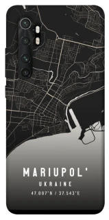 Чохол на Xiaomi Mi Note 10 Lite Mariupol map фото 1 з 1