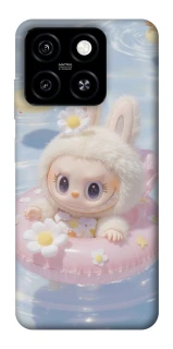 Чехол на ZTE Blade A55 4G Labubu swimming фото 1 из 1