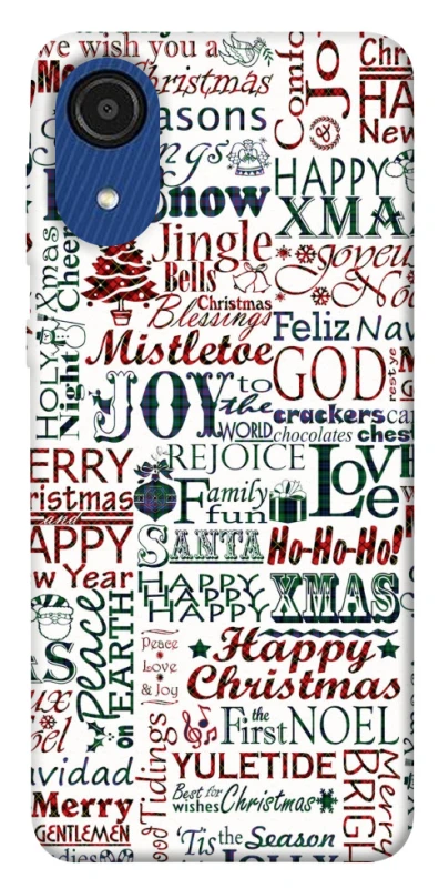 Чохол на Samsung Galaxy A03 Core Christmas mood ver.3 фото 1 з 1
