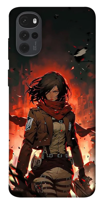 Чохол на Motorola Moto G22 Mikasa v2 фото 1 з 1