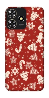 Чохол на ZTE Blade A73 4G Новорічний v3 фото 1 з 1