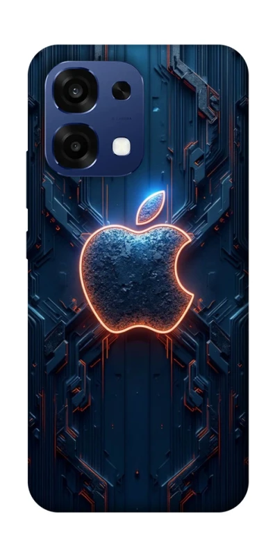 Чехол на Oppo A6 Pro 4G/5G Apple logo ver.1 фото 1 из 2