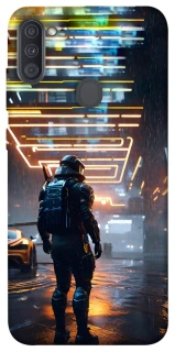 Чехол на Samsung Galaxy A11 Cyber character фото 1 из 1