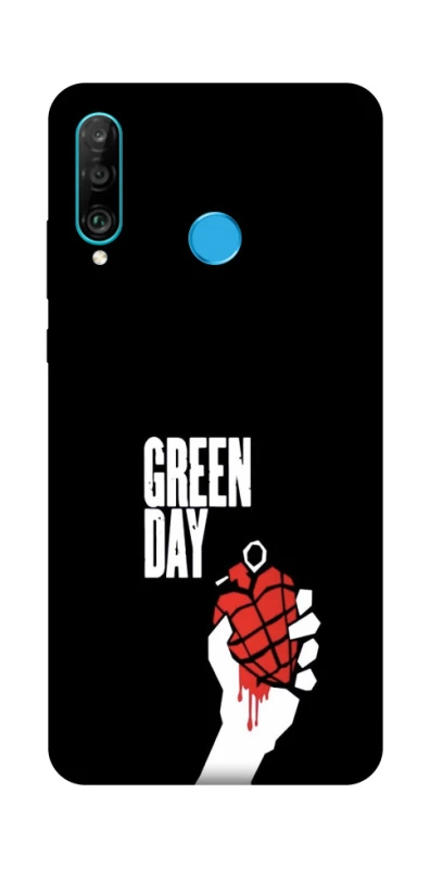 Чохол на Huawei P30 lite Green Day logo фото 1 Чохол на Huawei P30 lite Green Day logo фото 1 з 1