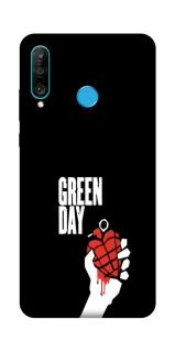 Чехол на Huawei P30 lite Green Day logo фото 1 Чехол на Huawei P30 lite Green Day logo фото 1 из 1