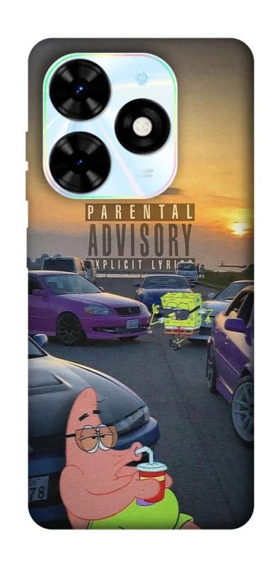 Чохол на TECNO Spark Go 2024 Патрік на перегонах фото 1 з 1