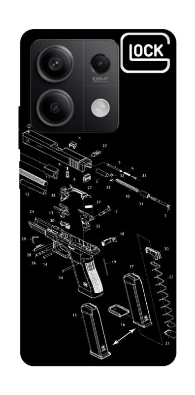 Чохол на Xiaomi Redmi Note 13 5G LOCK фото 1 з 1