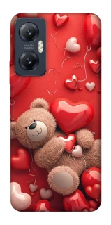Чохол на Infinix Hot 20 5G bear in hearts фото 1 Чохол на Infinix Hot 20 5G bear in hearts фото 1 з 1