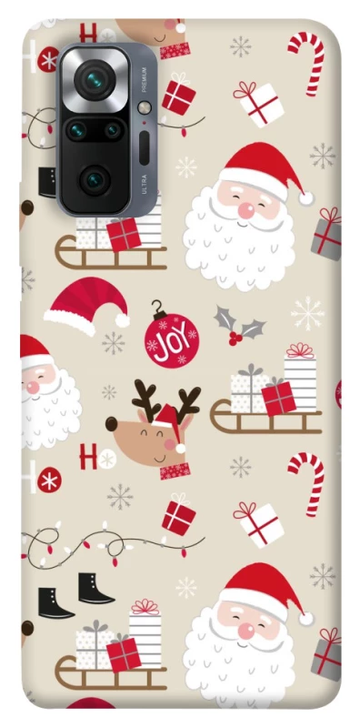 Чехол на Xiaomi Redmi Note 10 Pro Новогодний v1 фото 1 из 1