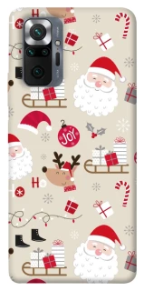 Чохол на Xiaomi Redmi Note 10 Pro Новорічний v1 фото 1 з 1