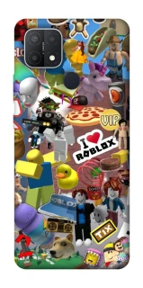 Чехол на Oppo A15s / A15 Roblox collage ver.5 фото 1 из 1