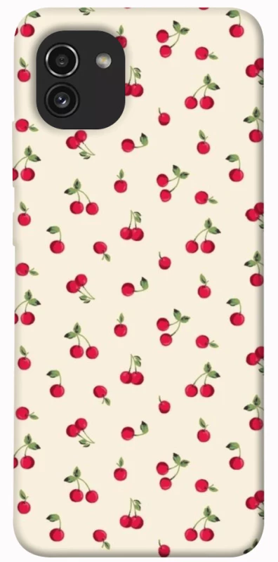 Чохол на Samsung Galaxy A03 Cherry фото 1 з 1