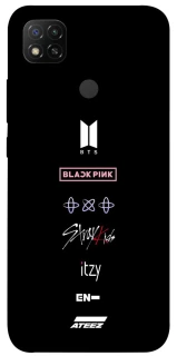 Чохол на Xiaomi Redmi 9C K-pop Logo фото 1 Чохол на Xiaomi Redmi 9C K-pop Logo фото 1 з 1