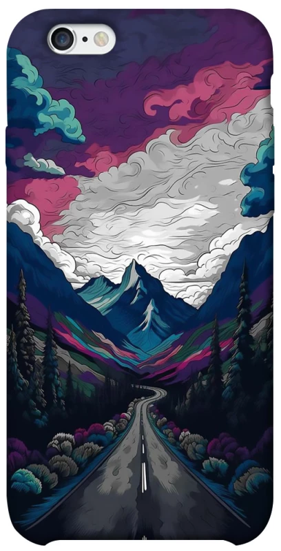 Чохол на Apple iPhone 6/6s (4.7") Намальовані гори фото 1 з 1