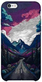 Чехол на Apple iPhone 6/6s (4.7") Нарисованные горы фото 1 из 1