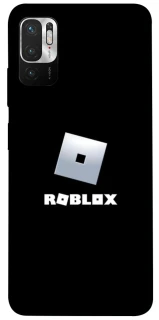 Чехол на Xiaomi Poco M3 Pro 4G / 5G Roblox logo black фото 1 из 1