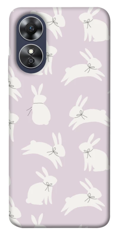 Чохол на Oppo A17 Bunny Kisses фото 1 з 1