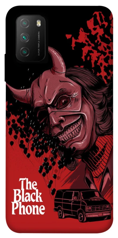 Чохол на Xiaomi Poco M3 The Black Phone фото 1 з 1